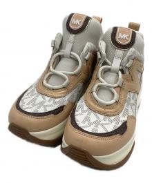 MICHAEL KORS（マイケル・コース）の古着「ダッドスニーカー OLYMPIA TRAINER」｜ブラウン