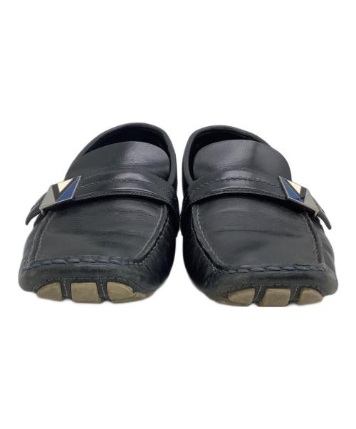 LOUIS VUITTON（ルイ ヴィトン）LOUIS VUITTON (ルイ ヴィトン) ドライビングシューズ ブラック サイズ:9の古着・服飾アイテム