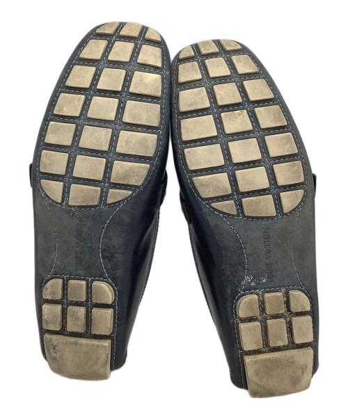 LOUIS VUITTON（ルイ ヴィトン）LOUIS VUITTON (ルイ ヴィトン) ドライビングシューズ ブラック サイズ:9の古着・服飾アイテム