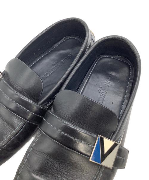 LOUIS VUITTON（ルイ ヴィトン）LOUIS VUITTON (ルイ ヴィトン) ドライビングシューズ ブラック サイズ:9の古着・服飾アイテム