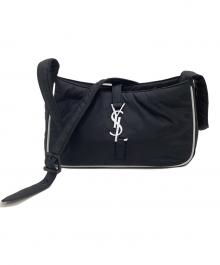 Saint Laurent Paris（サンローランパリ）の古着「ナイロンショルダーバッグ」｜ブラック