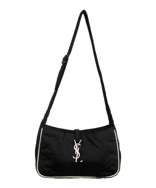Saint Laurent Paris（サンローランパリ）Saint Laurent Paris (サンローランパリ) ナイロンショルダーバッグ ブラックの古着・服飾アイテム
