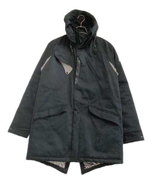 denhamu（デンハム）denhamu (デンハム) 中綿コート ブラック サイズ:表記なしの古着・服飾アイテム