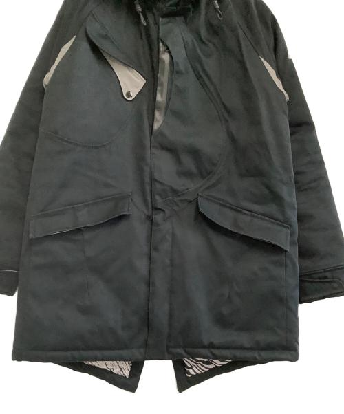 denhamu（デンハム）denhamu (デンハム) 中綿コート ブラック サイズ:表記なしの古着・服飾アイテム