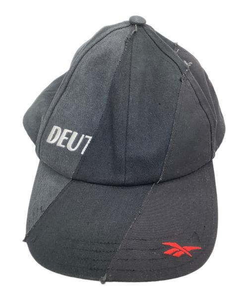 REEBOK（リーボック）REEBOK (リーボック) vetement (ヴェットモン) キャップ ブラックの古着・服飾アイテム