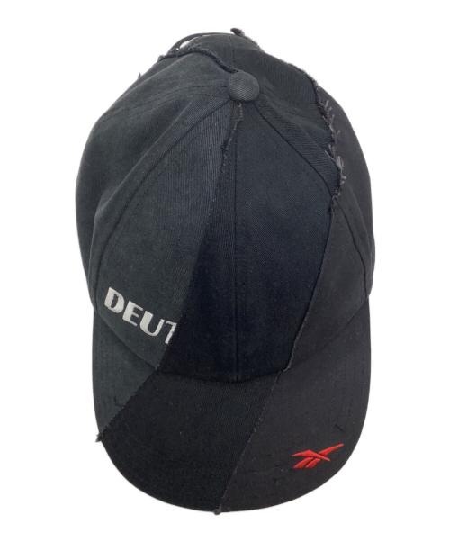 REEBOK（リーボック）REEBOK (リーボック) vetement (ヴェットモン) キャップ ブラックの古着・服飾アイテム