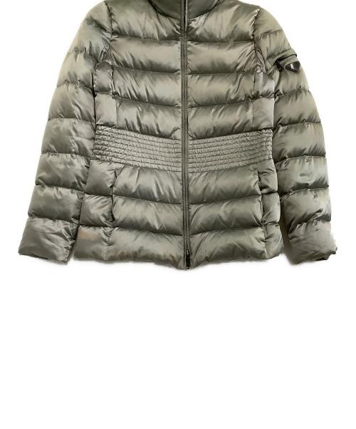 PRADA（プラダ）PRADA (プラダ) ダウンジャケット グリーン サイズ:38の古着・服飾アイテム
