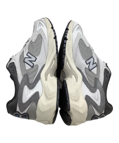 NEW BALANCE（ニューバランス）NEW BALANCE (ニューバランス) スニーカー ホワイト×グレー サイズ:24の古着・服飾アイテム