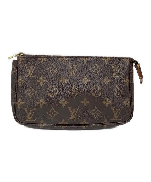 LOUIS VUITTON（ルイ ヴィトン）LOUIS VUITTON (ルイ ヴィトン) ポーチ　モノグラム　ポシェット・アクセソワール ブラウンの古着・服飾アイテム