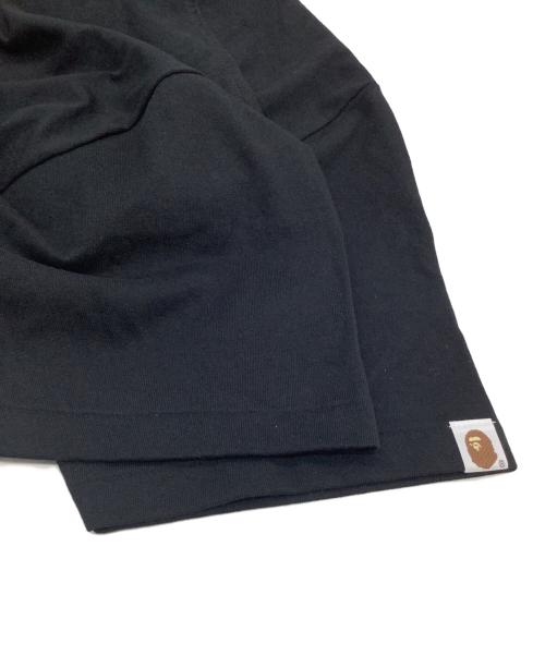 COMME des GARCONS（コムデギャルソン）COMME des GARCONS (コムデギャルソン) A BATHING APE (ア ベイシング エイプ) 半袖カットソー ブラック サイズ:M 未使用品の古着・服飾アイテム