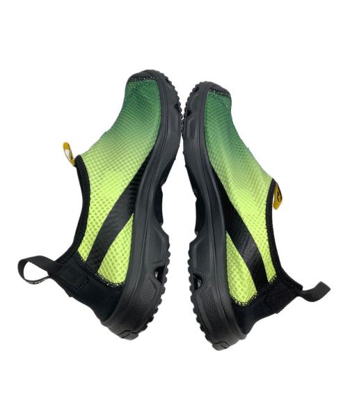 SALOMON（サロモン）SALOMON (サロモン) シューズ　RX MOC 3.0 グリーン×イエロー サイズ:27.5の古着・服飾アイテム