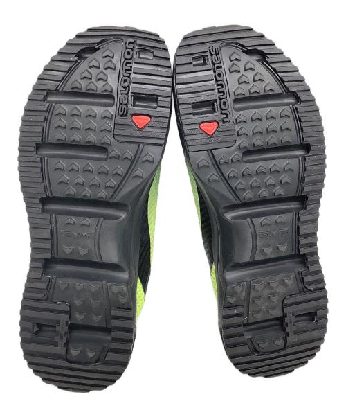 SALOMON（サロモン）SALOMON (サロモン) シューズ　RX MOC 3.0 グリーン×イエロー サイズ:27.5の古着・服飾アイテム