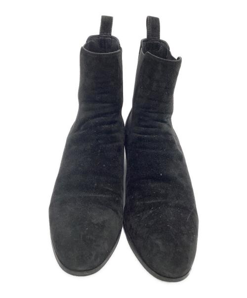 Saint Laurent Paris（サンローランパリ）Saint Laurent Paris (サンローランパリ) サイドゴアチェルシーブーツ ブラック サイズ:41の古着・服飾アイテム