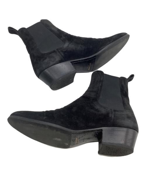 Saint Laurent Paris（サンローランパリ）Saint Laurent Paris (サンローランパリ) サイドゴアチェルシーブーツ ブラック サイズ:41の古着・服飾アイテム