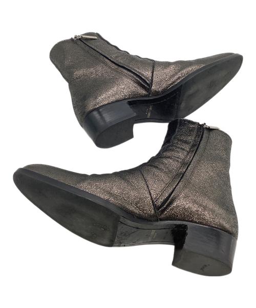 Saint Laurent Paris（サンローランパリ）Saint Laurent Paris (サンローランパリ) サイドジップブーツ シルバー サイズ:41の古着・服飾アイテム