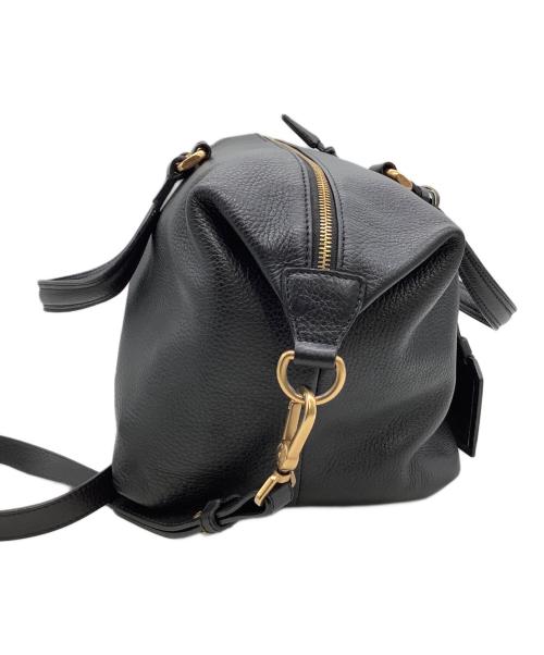 EMPORIO ARMANI（エンポリオアルマーニ）EMPORIO ARMANI (エンポリオアルマーニ) 2WAYショルダーバッグ ブラックの古着・服飾アイテム