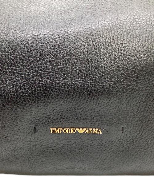 EMPORIO ARMANI（エンポリオアルマーニ）EMPORIO ARMANI (エンポリオアルマーニ) 2WAYショルダーバッグ ブラックの古着・服飾アイテム
