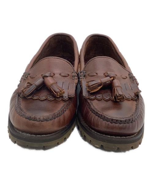 vibram（ビブラム）vibram (ビブラム) タッセルローファー ブラウン サイズ:6 1/2の古着・服飾アイテム