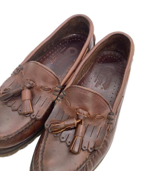 vibram（ビブラム）vibram (ビブラム) タッセルローファー ブラウン サイズ:6 1/2の古着・服飾アイテム