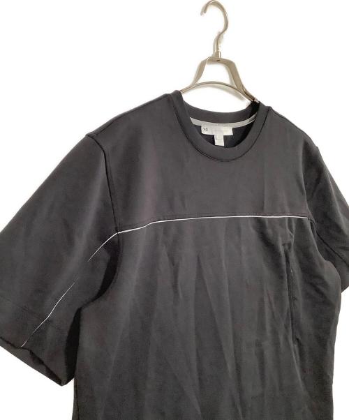 Y-3（ワイスリー）Y-3 (ワイスリー) 半袖カットソーKNIT SHELL SS TEE ブラック サイズ:Mの古着・服飾アイテム
