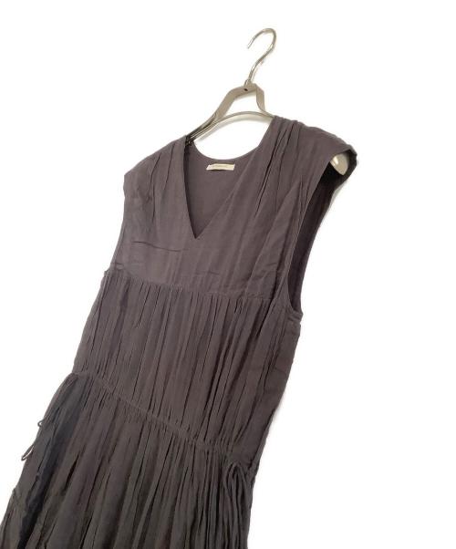 ne quittez pas（ヌキテパ）ne quittez pas (ヌキテパ) ノースリーブワンピース グレー サイズ:表記なしの古着・服飾アイテム