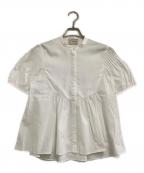 UNITED ARROWSユナイテッドアローズ）の古着「半袖ブラウス」｜ホワイト