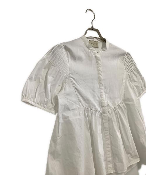 UNITED ARROWS（ユナイテッドアローズ）UNITED ARROWS (ユナイテッドアローズ) 半袖ブラウス ホワイト サイズ:表記なしの古着・服飾アイテム