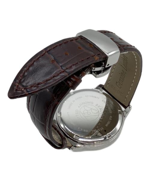 BEAUTY&YOUTH（ビューティーアンドユース）BEAUTY&YOUTH (ビューティーアンドユース) クロノグラフ ブラック×シルバーの古着・服飾アイテム