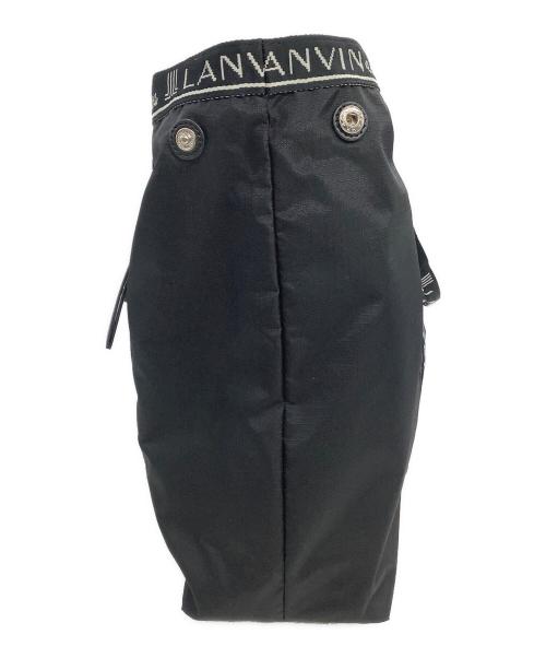 LANVIN en Bleu（ランバンオンブルー）LANVIN en Bleu (ランバンオンブルー) 2WAYトートバッグ ブラック×ブルーの古着・服飾アイテム