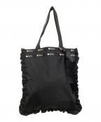 LANVIN en Bleu×LeSportsacランバン）の古着「トートバッグ」｜ブラック