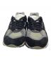 NEW BALANCE (ニューバランス) スニーカー ブラック×アイボリー サイズ:27：14000円