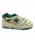 中古・古着 NEW BALANCE (ニューバランス) Aime Leon Dore (エメ レオン ドレ) スニーカー アイボリー×グリーン サイズ:27：10000円