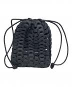 il micioイル ミーチョ）の古着「ドローストリングポーチ」｜ブラック