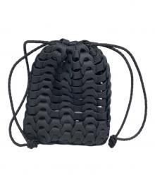 il micio（イル ミーチョ）の古着「ドローストリングポーチ」｜ブラック