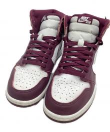 NIKE（ナイキ）の古着「Air Jordan 1 High OG "Bordeaux" 	AIR JORDAN1」｜ボルドー×ホワイト