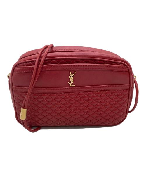 Saint Laurent Paris（サンローランパリ）Saint Laurent Paris (サンローランパリ) ショルダーバッグ レッド サイズ:表示なしの古着・服飾アイテム