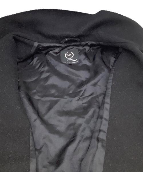 ALEXANDER McQUEEN（アレキサンダーマックイーン）ALEXANDER McQUEEN (アレキサンダーマックイーン) ダブルライダースジャケット ブラック サイズ:38の古着・服飾アイテム