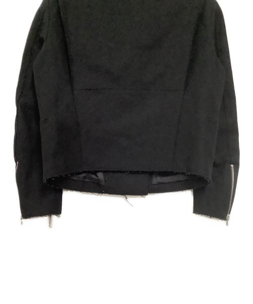 ALEXANDER McQUEEN（アレキサンダーマックイーン）ALEXANDER McQUEEN (アレキサンダーマックイーン) ダブルライダースジャケット ブラック サイズ:38の古着・服飾アイテム