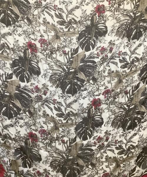 MaxMara（マックスマーラ）MaxMara (マックスマーラ) 大判スカーフ ピンク×ホワイト サイズ:表記なし 未使用品の古着・服飾アイテム