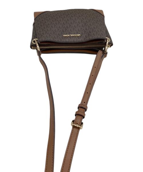 MICHAEL KORS（マイケル・コース）MICHAEL KORS (マイケルコース) ショルダーバッグ ブラウンの古着・服飾アイテム