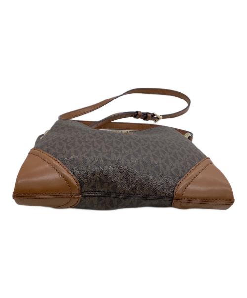 MICHAEL KORS（マイケル・コース）MICHAEL KORS (マイケルコース) ショルダーバッグ ブラウンの古着・服飾アイテム