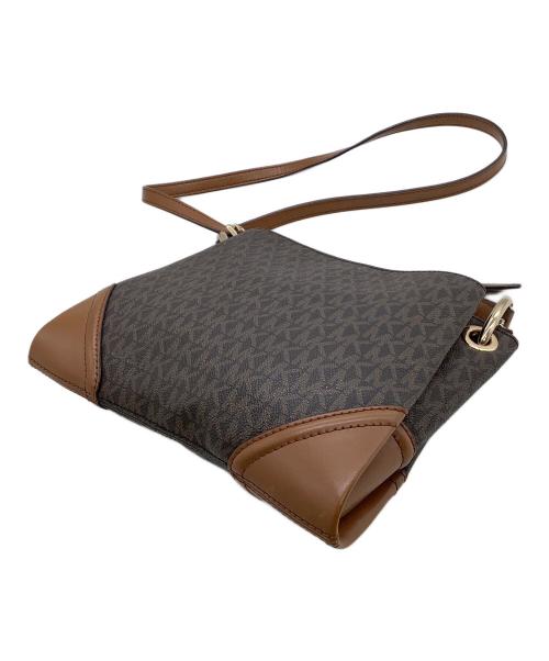 MICHAEL KORS（マイケル・コース）MICHAEL KORS (マイケルコース) ショルダーバッグ ブラウンの古着・服飾アイテム
