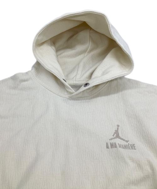 JORDAN（ジョーダン）JORDAN (ジョーダン) A Ma Maniere (ア・マ・マニエール) プルオーバーパーカー クリーム サイズ:Mの古着・服飾アイテム