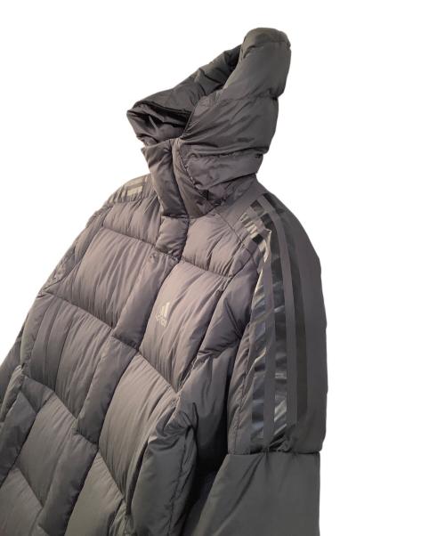 adidas（アディダス）adidas (アディダス) ライトダウンコート ブラック サイズ:Mの古着・服飾アイテム