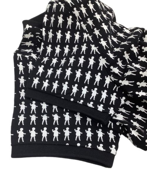 FRED PERRY（フレッドペリー）FRED PERRY (フレッドペリー) mint designs (ミント デザインズ) ポロシャツ ブラック×ホワイト サイズ:8 未使用品の古着・服飾アイテム