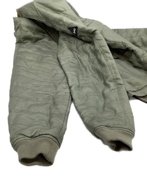 Denham（デンハム）Denham (デンハム) ノーカラージャケット CAMONO KIMONO PQS グリーン サイズ:なしの古着・服飾アイテム