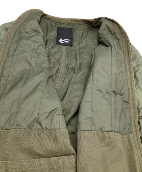 Denham（デンハム）Denham (デンハム) ノーカラージャケット CAMONO KIMONO PQS グリーン サイズ:なしの古着・服飾アイテム