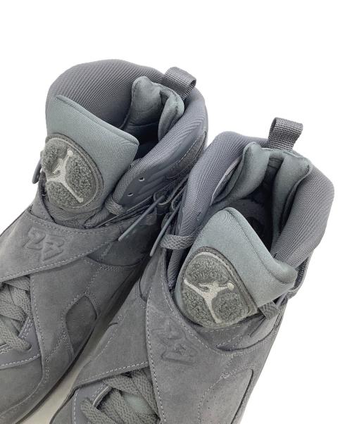 NIKE（ナイキ）NIKE (ナイキ) ハイカットスニーカー AIR JORDAN 8 RETRO COOL グレー サイズ:28.5の古着・服飾アイテム
