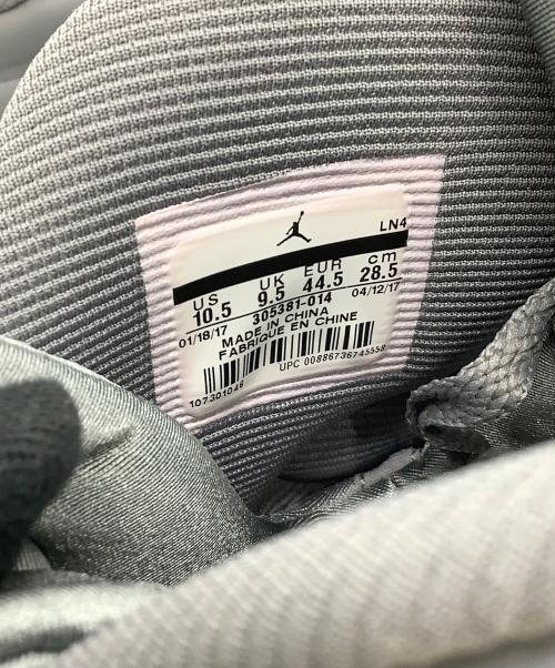 NIKE（ナイキ）NIKE (ナイキ) ハイカットスニーカー AIR JORDAN 8 RETRO COOL グレー サイズ:28.5の古着・服飾アイテム