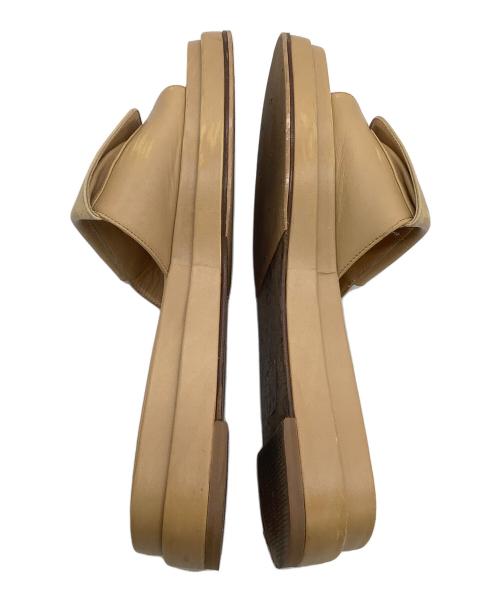 CHANEL（シャネル）CHANEL (シャネル) サンダル ココマーク ブラウン サイズ:36の古着・服飾アイテム